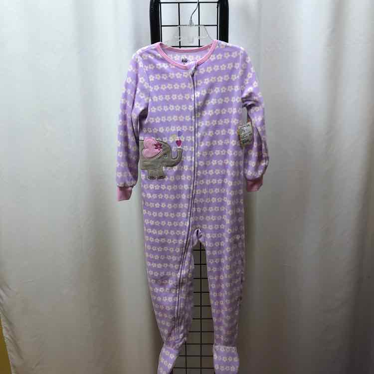 kids headquarters Purple Floral Child Size 5 Girl's Pajamas