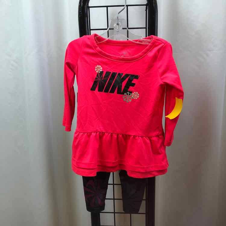 Nike Pink Logo Child Size 12 m Girl's Outfit