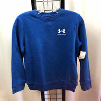 Under Armour Blue Logo Child Size 8 Boy's Sweatshirt