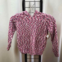 DKNY Pink Patterned Child Size 7/8 Girl's Sweater
