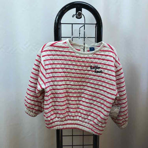 Old Navy Pink Stripe Child Size 3 Girl's Sweatshirt