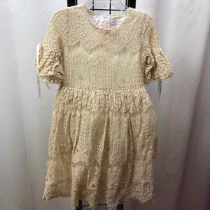 Trish Scully Cream Lace Child Size 5 Girl's Dress