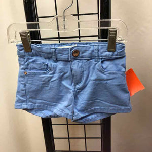 Zara Blue Solid Child Size 4 Girl's Shorts
