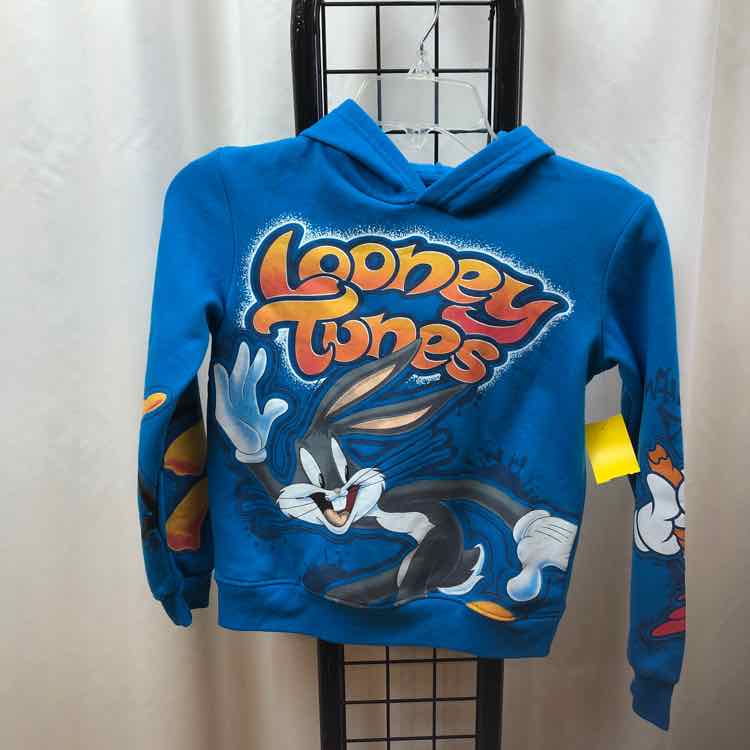 Looney Tunes Blue Character Child Size 8 Boy's Sweatshirt