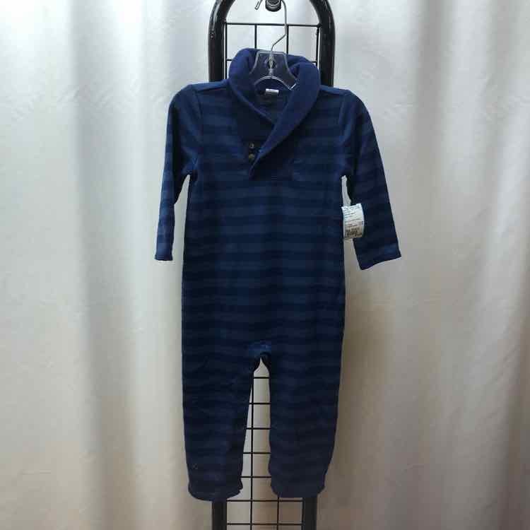Janie and Jack Navy Stripe Child Size 18-24 m Boy's Outfit