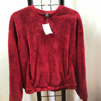 Athelta Girl Red Solid Child Size 8/10 Girl's Sweatshirt