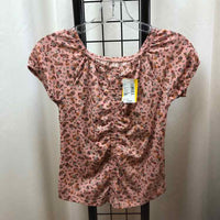 Children's Place Pink Floral Child Size 7/8 Girl's Shirt