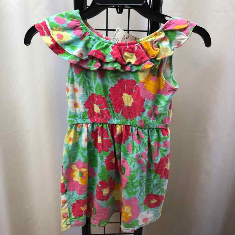 Lilly Pulitzer Blue Floral Child Size 6-10 Girl's Dress