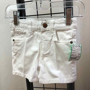 Zara White Solid Child Size 3-6 Months Girl's Shorts