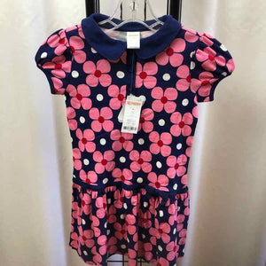 Gymboree Navy Floral Child Size 6 Girl's Dress