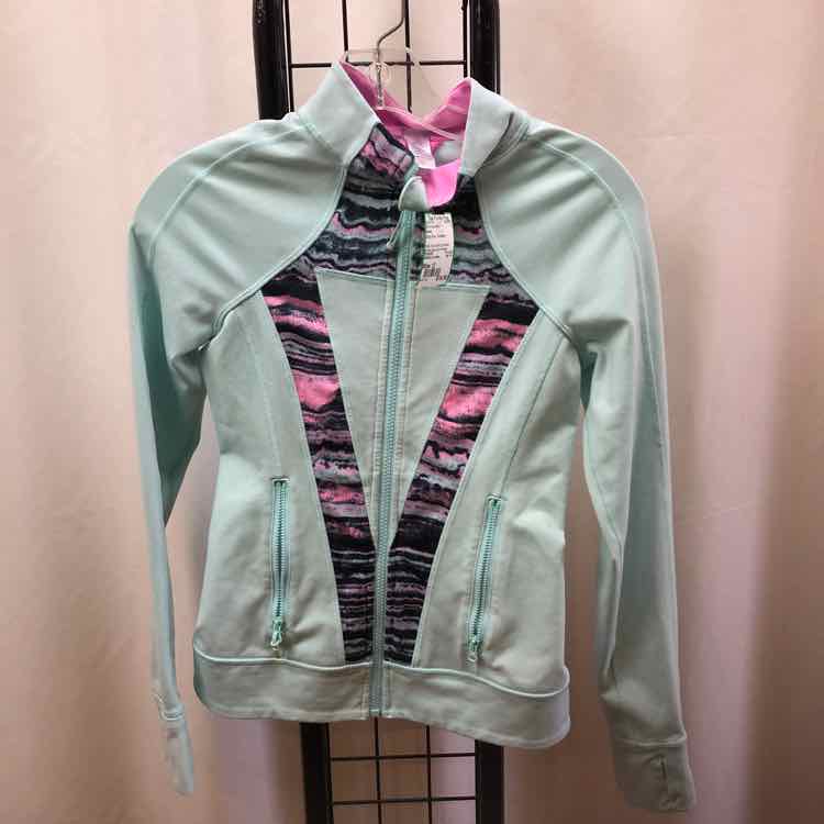 Ivivva Baby Blue Streaked Child Size 12 Girl's Sweatshirt