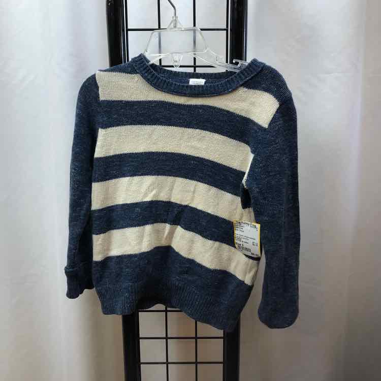 Crew Cuts Blue Stripe Child Size 3 Boy's Sweater