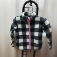 jumping beans Black Checkered Child Size 6 Girl's Sweatshirt