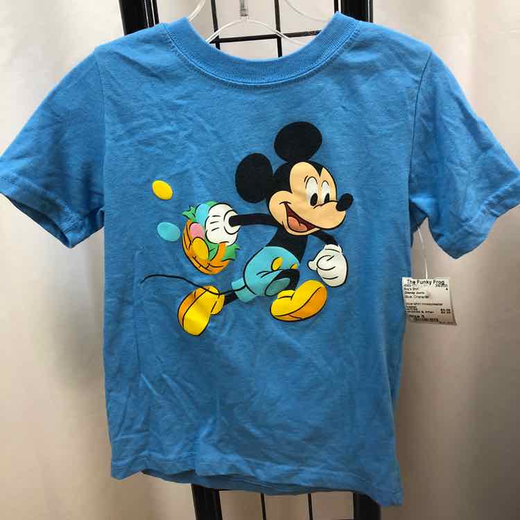 Disney Junior Blue Character Child Size 5 Boy's Shirt