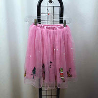 Hanna Andersson Pink Christmas Child Size 6/7 Girl's Skirt
