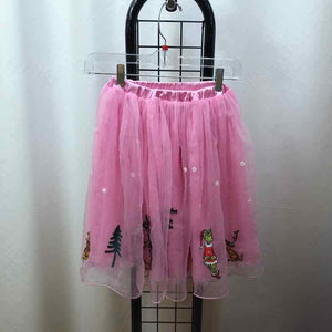 Hanna Andersson Pink Christmas Child Size 6/7 Girl's Skirt
