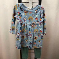 Hanna Andersson Blue Patterned Child Size 18-24 m Girl's Outfit
