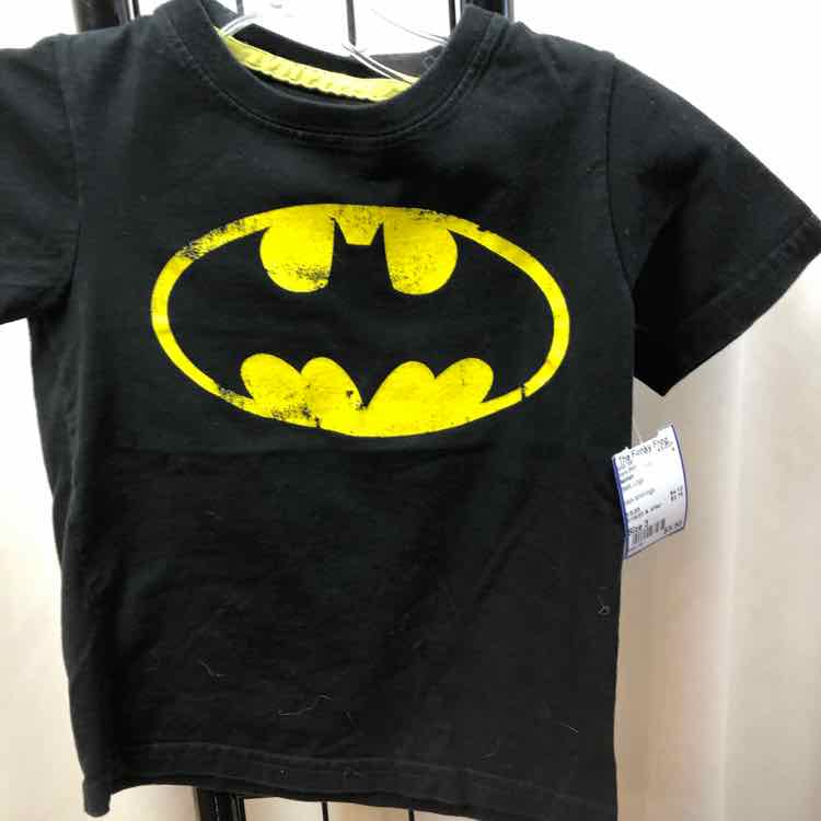 Batman Black Logo Child Size 3 Boy's Shirt