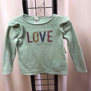 Carter's Mint Green Sequin Child Size 4 Girl's Sweatshirt
