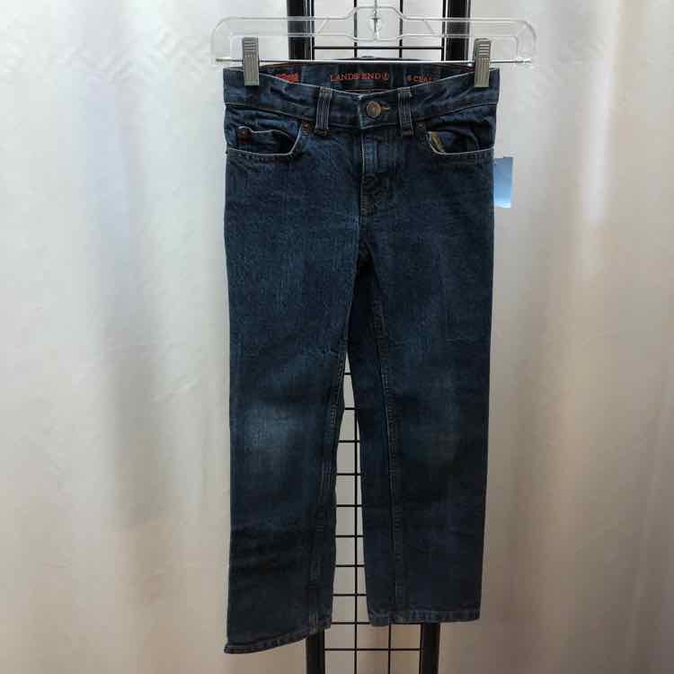Land's End Denim Solid Child Size 6 Boy's Jeans