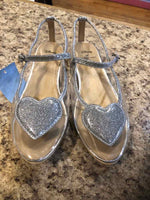 Janie and Jack Clear Solid Child Size 3 Girl's Shoes
