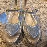 Janie and Jack Clear Solid Child Size 3 Girl's Shoes