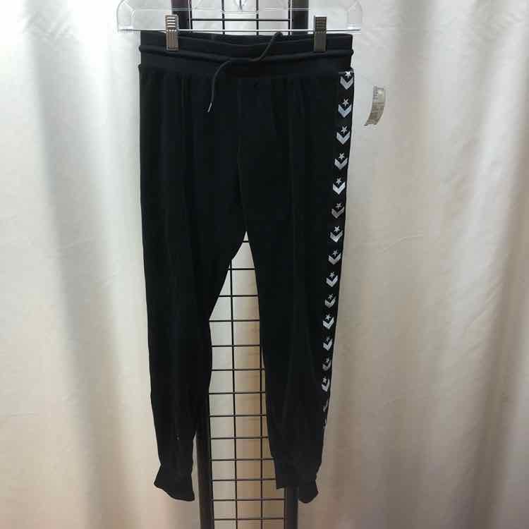 Converse Black Logo Child Size 10/12 Girl's Sweatpants