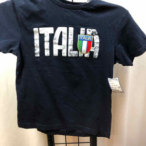 Navy Graphic Child Size 7/8 Boy's Shirt