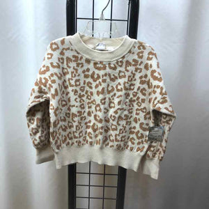 Gap Cream Animal Print Child Size 4/5 Girl's Sweater