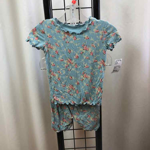 Vaenait Baby Blue Floral Child Size 2 Girl's Pajamas