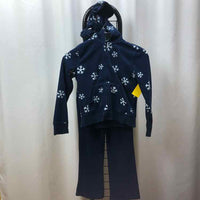 Gymboree Navy Patterned Child Size 7/8 Girl's Jogging Suit