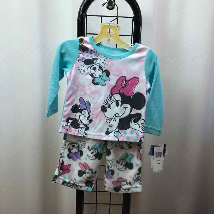 Disney Junior Baby Blue Character Child Size 18 m Girl's Pajamas