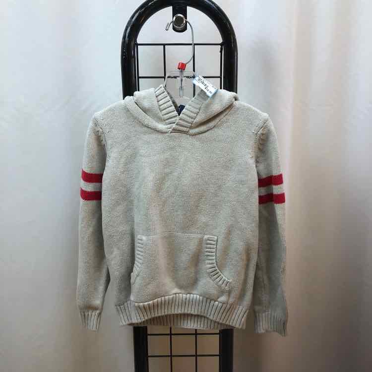 Janie and Jack Tan Solid Child Size 5 Boy's Sweater