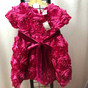 hulabaloo Pink Solid Child Size 4 Girl's Dress