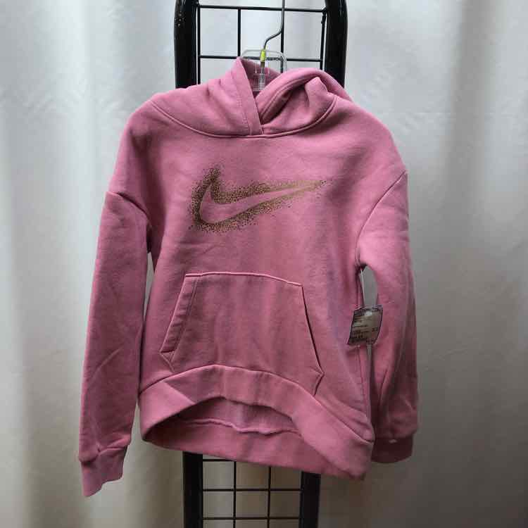 Nike Pink Logo Child Size 5/6 Girl's Sweatshirt