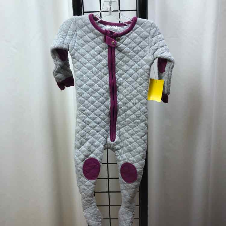 Baby Dee dee Gray Quilted Child Size 6-12 m Girl's Pajamas