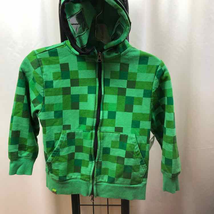 Minecraft Green Character Child Size 6/7 Boy's Sweatshirt