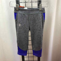 Under Armour Gray Heathered Child Size 4 Girl's Leggings
