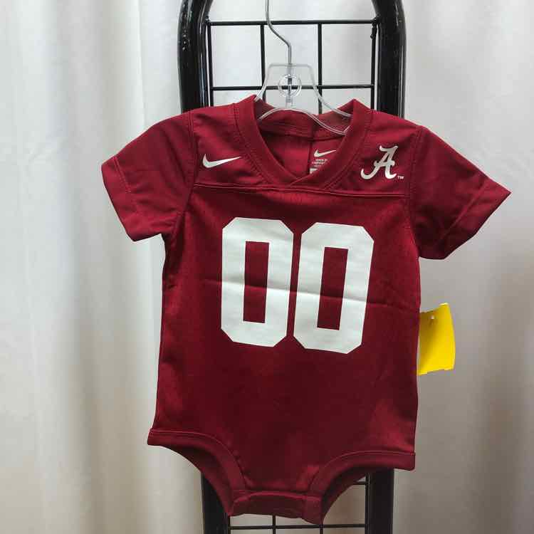 Nike Red Logo Child Size 3-6 Months Boy's Shirt