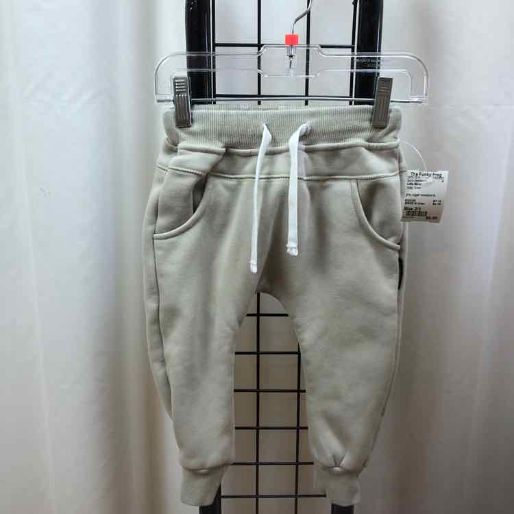 Little Bipsy Gray Solid Child Size 2/3 Boy's Sweatpants