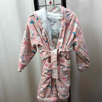 Posh Peanut Pink Patterned Child Size 2/3 Girl's Robe