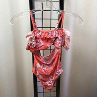 Art Class Pink Floral Child Size 6/6X Girl's Swimwear