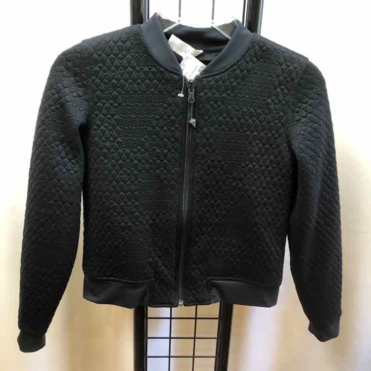 Ivivva Black Quilted Child Size 10 Girl's Jacket/Blazer