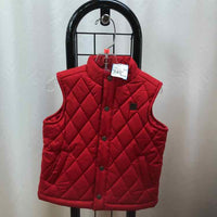 Janie and Jack Red Quilted Child Size 18-24 m Boy's Vest