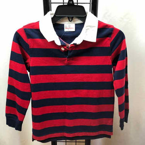 Hanna Andersson Navy Stripe Child Size 8/10 Boy's Shirt