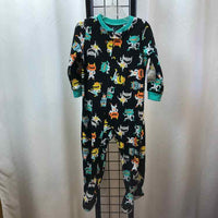 Carter's Black Patterned Child Size 3 Boy's Pajamas