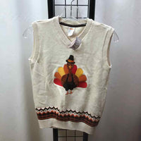 Gymboree White Patch Child Size 10 Boy's Vest