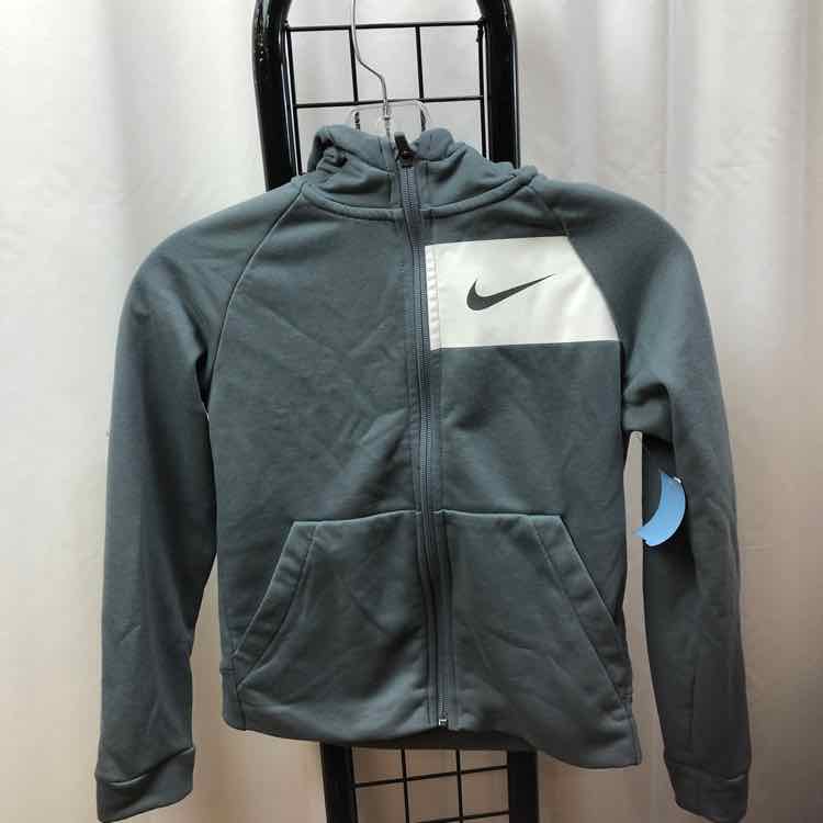 Nike Gray Logo Child Size 6/7 Boy's Sweatshirt
