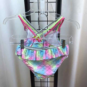 betsey johnson Multi-Color Scales Child Size 12 Girl's Swimwear