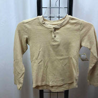 Honest Tan Solid Child Size 7 Boy's Shirt